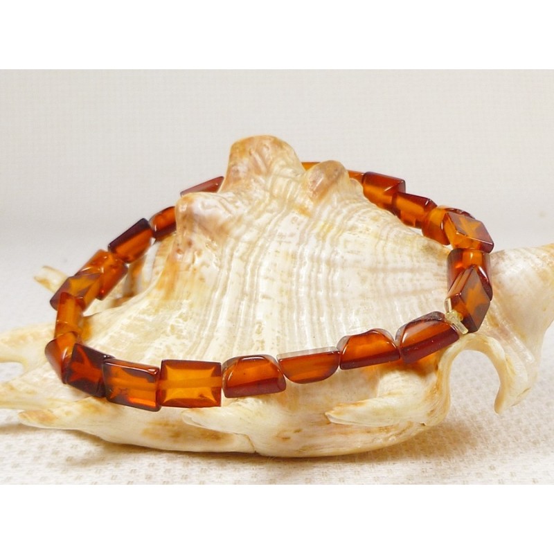 5870-112 Bransoleta Bursztyn Bałtycki