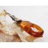 Wisiorek srebrny z bursztynem, handmade 620-335